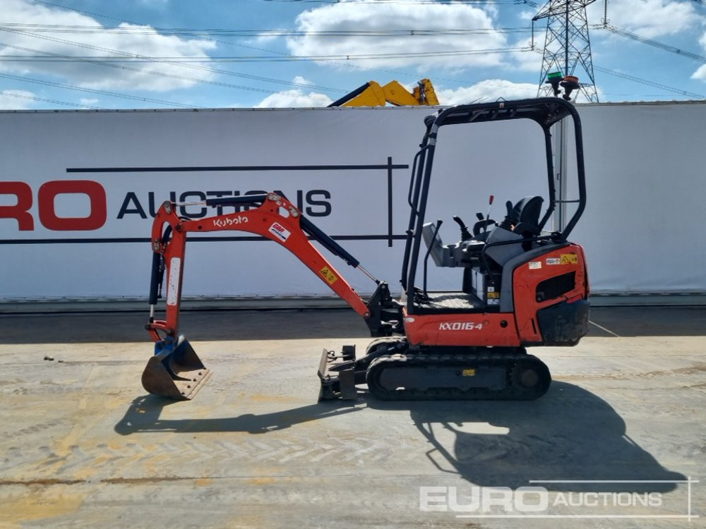 2015 Kubota KX016-4 - Мини багер: снимка 2 2015 Kubota KX016-4 - Мини багер: снимка 2