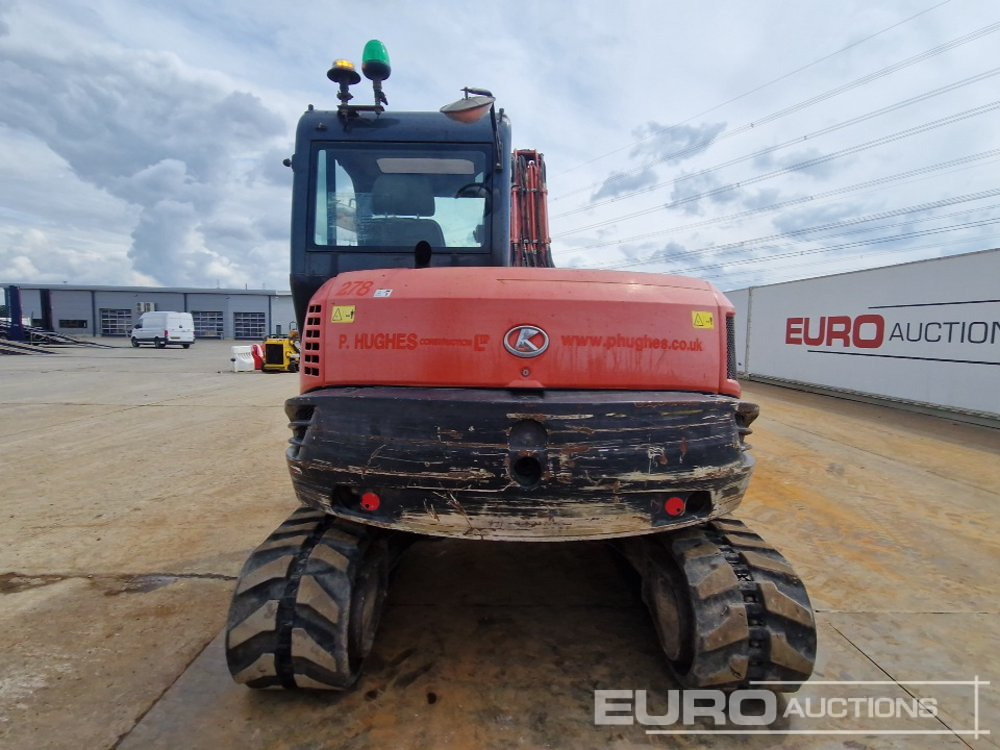 2015 Kubota KX080-4 - Мини багер: снимка 4 2015 Kubota KX080-4 - Мини багер: снимка 4
