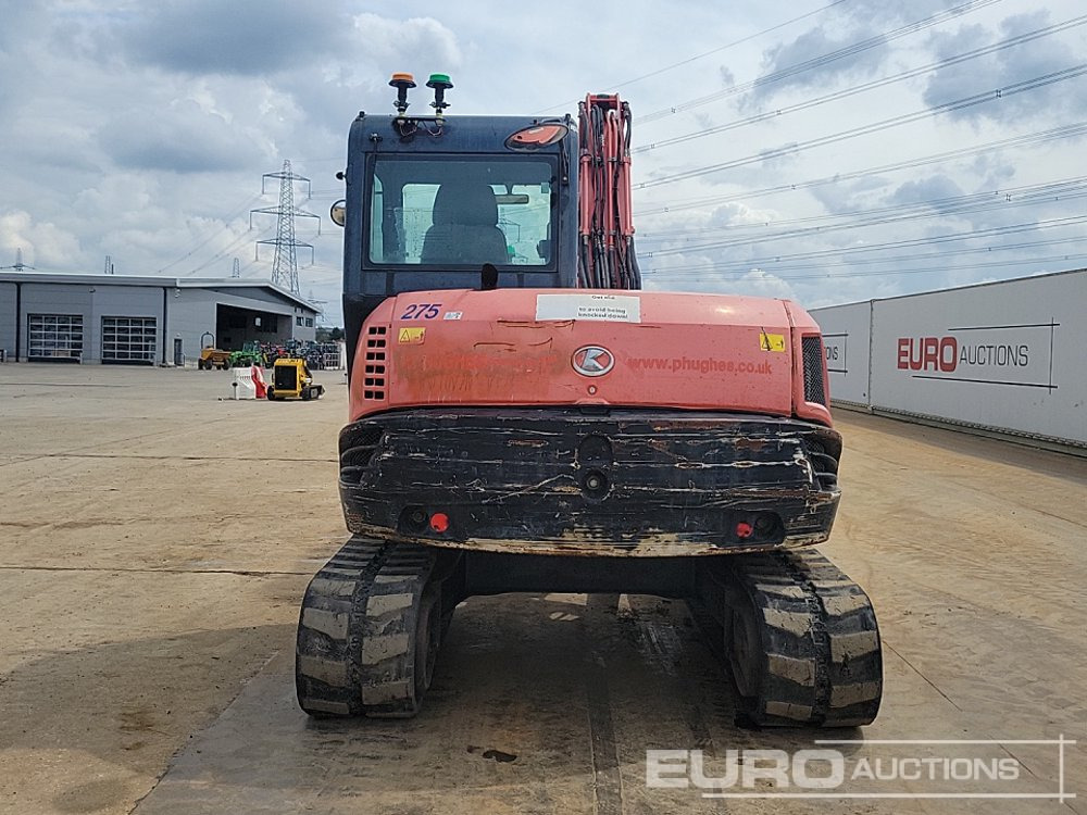 2015 Kubota KX080-4 - Мини багер: снимка 4 2015 Kubota KX080-4 - Мини багер: снимка 4