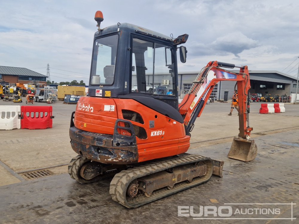 2015 Kubota KX61-3 - Мини багер: снимка 5 2015 Kubota KX61-3 - Мини багер: снимка 5