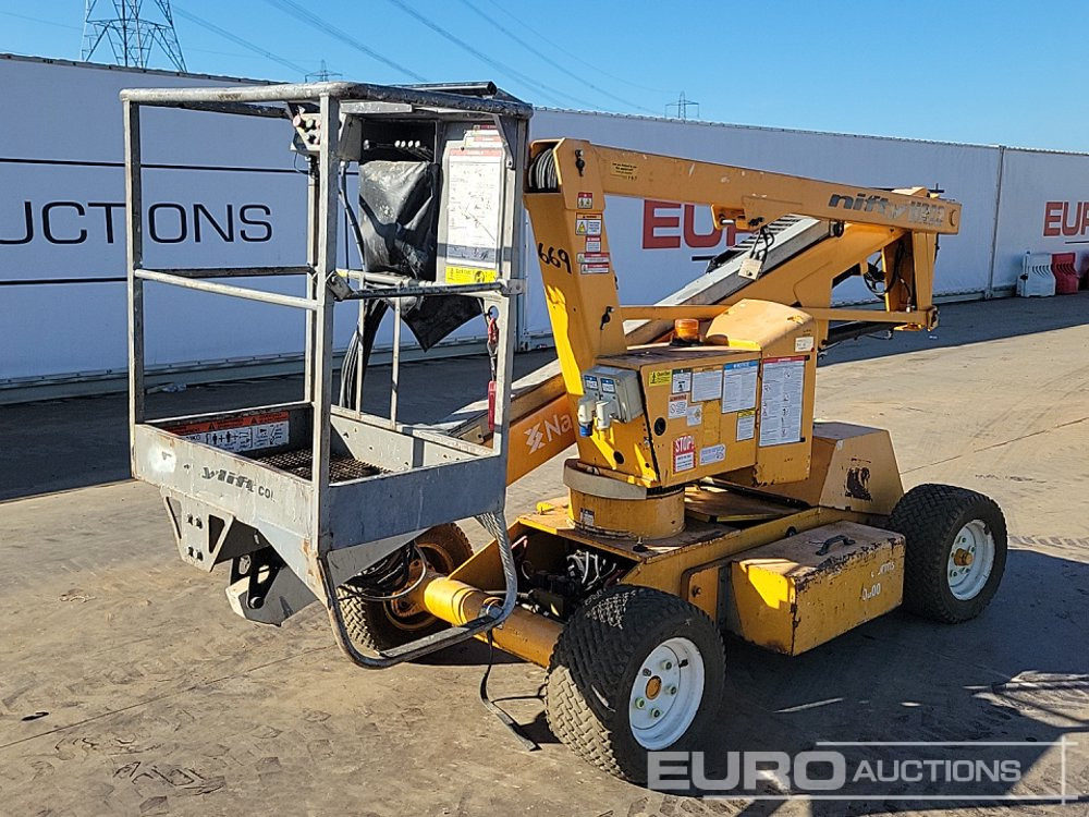 2015 Niftylift HR12NDE - Работна площадка: снимка 1 2015 Niftylift HR12NDE - Работна площадка: снимка 1
