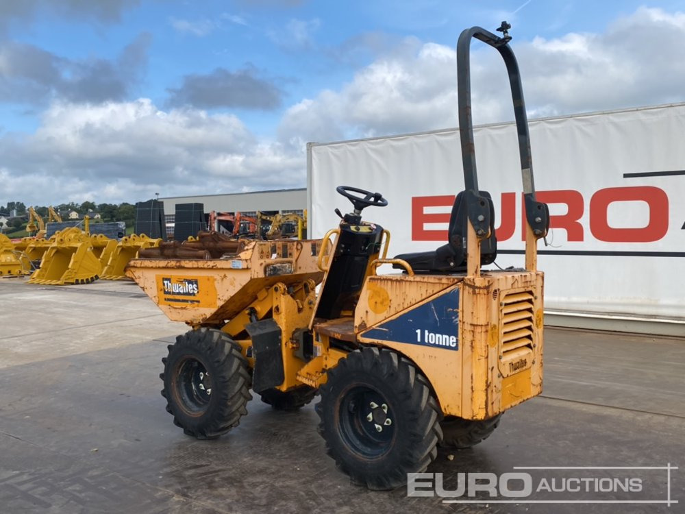 2015 Thwaites 1 Ton Hi Tip Dumper, Roll Bar - Мини самосвал: снимка 3 2015 Thwaites 1 Ton Hi Tip Dumper, Roll Bar - Мини самосвал: снимка 3