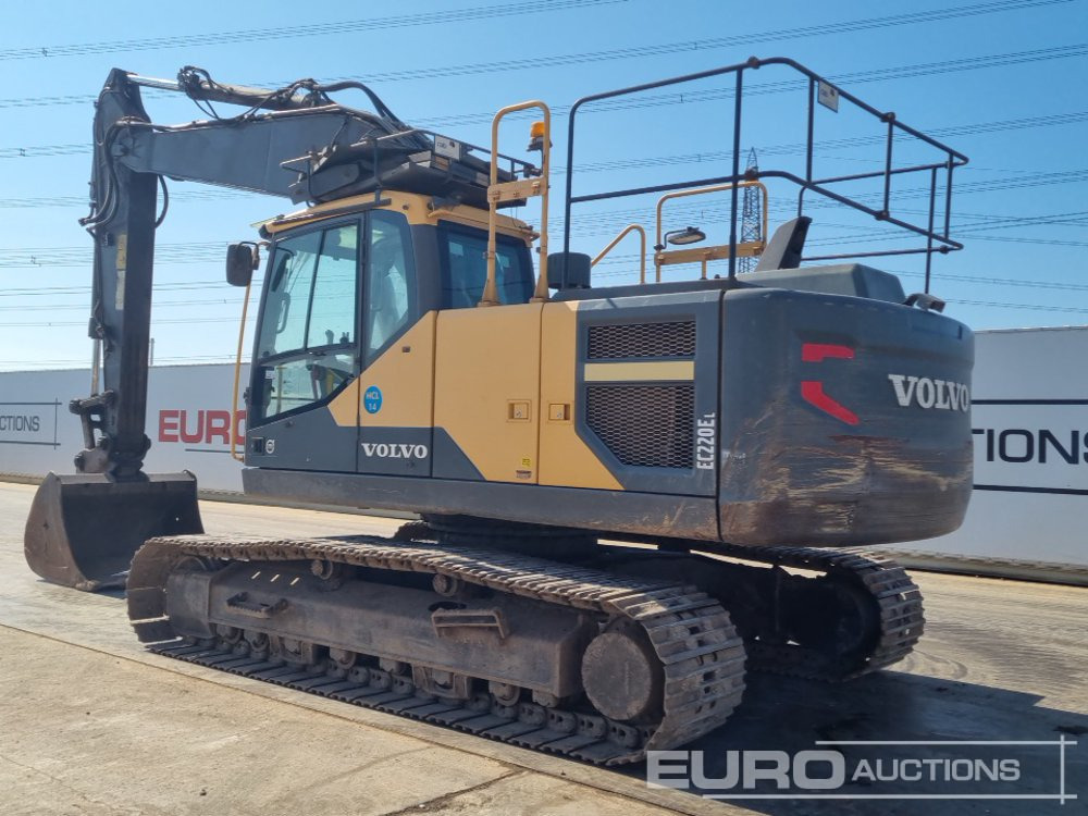 2015 Volvo EC220EL - Верижен багер: снимка 3 2015 Volvo EC220EL - Верижен багер: снимка 3