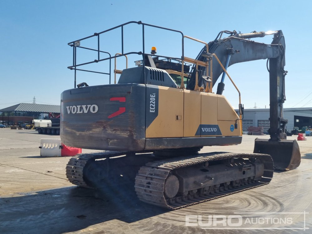 2015 Volvo EC220EL - Верижен багер: снимка 5 2015 Volvo EC220EL - Верижен багер: снимка 5