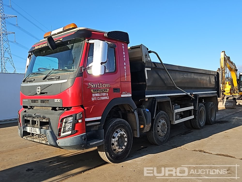 2015 Volvo FMX410 - Самосвал камион: снимка 1 2015 Volvo FMX410 - Самосвал камион: снимка 1