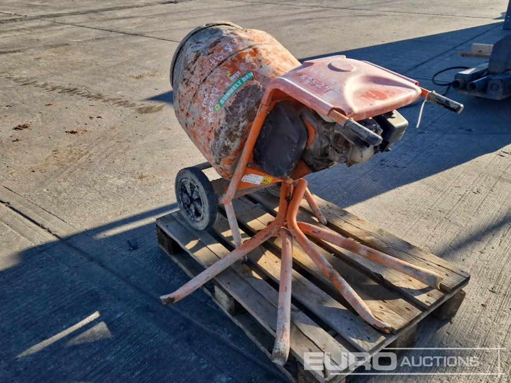 2016 Belle Petrol Cement Mixer, Honda Engine - Бетонобъркачка: снимка 5 2016 Belle Petrol Cement Mixer, Honda Engine - Бетонобъркачка: снимка 5