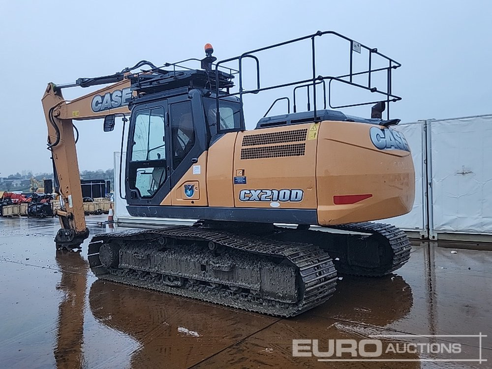2016 Case CX210D - Верижен багер: снимка 3 2016 Case CX210D - Верижен багер: снимка 3
