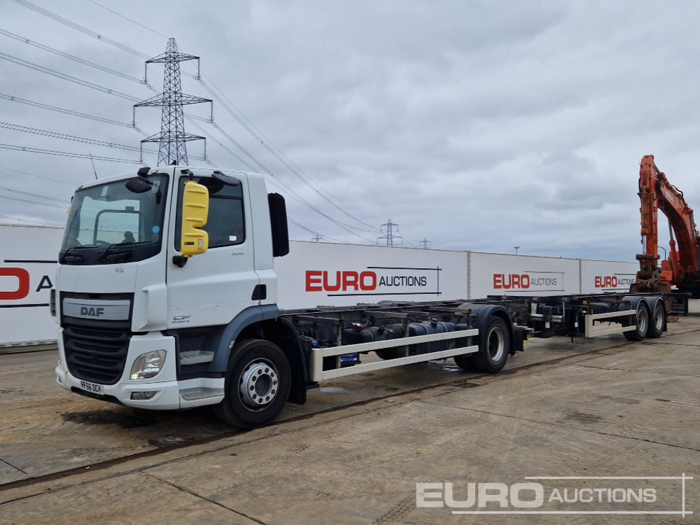 2016 DAF CF400 - Шаси кабина: снимка 1 2016 DAF CF400 - Шаси кабина: снимка 1
