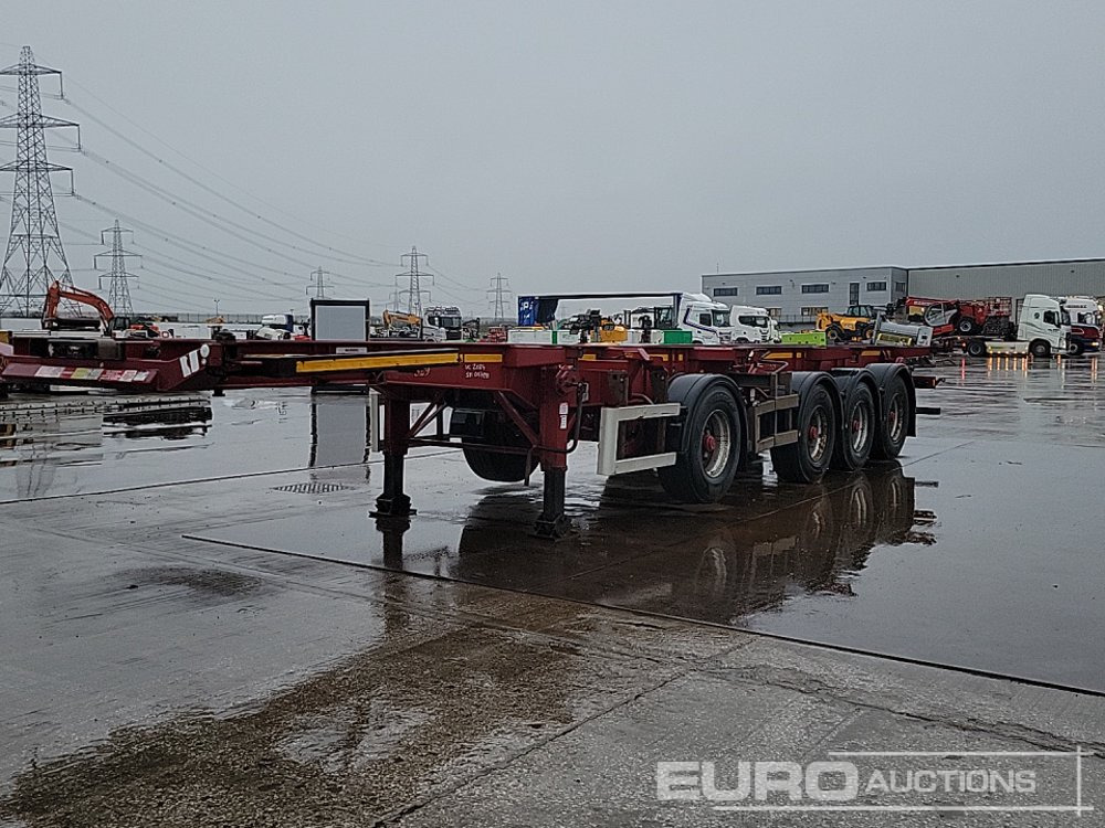 2016 Dennison MF16SK0 - Контейнеровоз/ Сменна каросерия полуремарке: снимка 1 2016 Dennison MF16SK0 - Контейнеровоз/ Сменна каросерия полуремарке: снимка 1