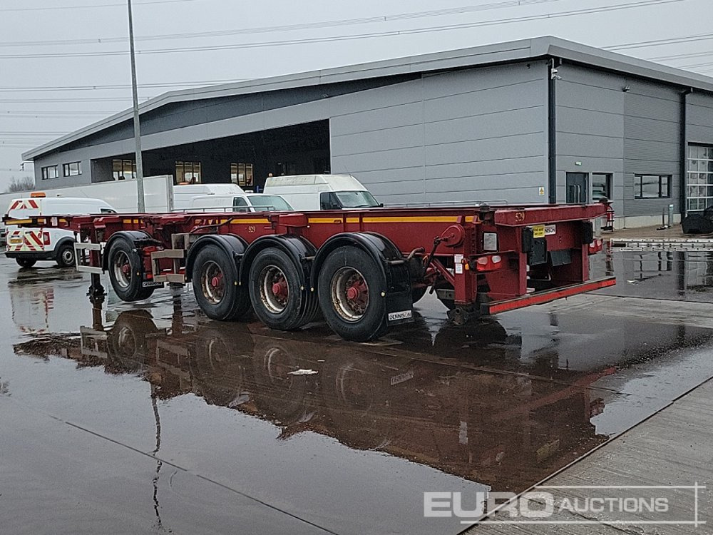 2016 Dennison MF16SK0 - Контейнеровоз/ Сменна каросерия полуремарке: снимка 3 2016 Dennison MF16SK0 - Контейнеровоз/ Сменна каросерия полуремарке: снимка 3