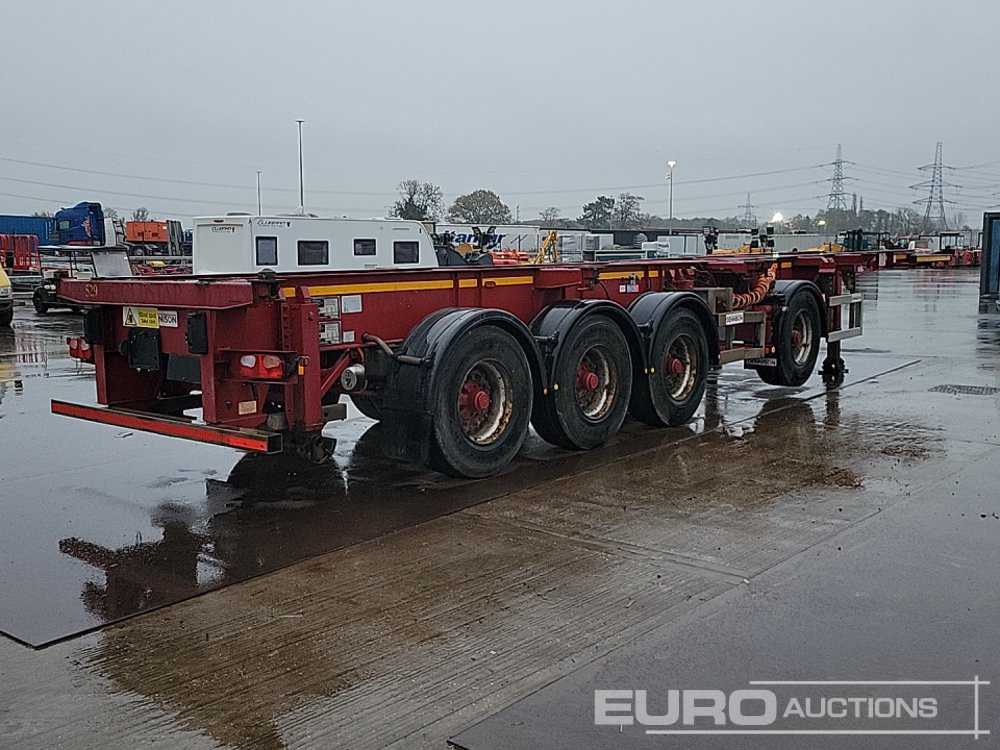 2016 Dennison MF16SK0 - Контейнеровоз/ Сменна каросерия полуремарке: снимка 5 2016 Dennison MF16SK0 - Контейнеровоз/ Сменна каросерия полуремарке: снимка 5