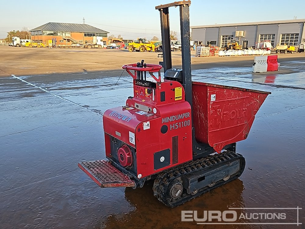 2016 Hinowa HS1100/F - Верижен самосвал: снимка 5 2016 Hinowa HS1100/F - Верижен самосвал: снимка 5