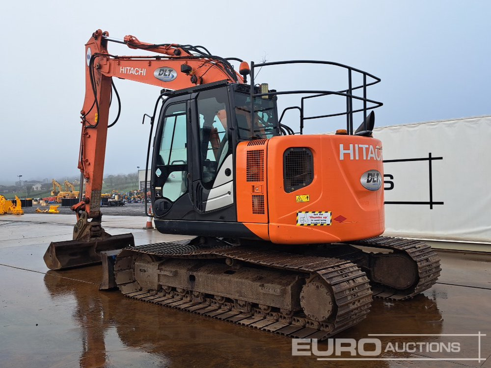 2016 Hitachi ZX135US-5B - Верижен багер: снимка 3 2016 Hitachi ZX135US-5B - Верижен багер: снимка 3