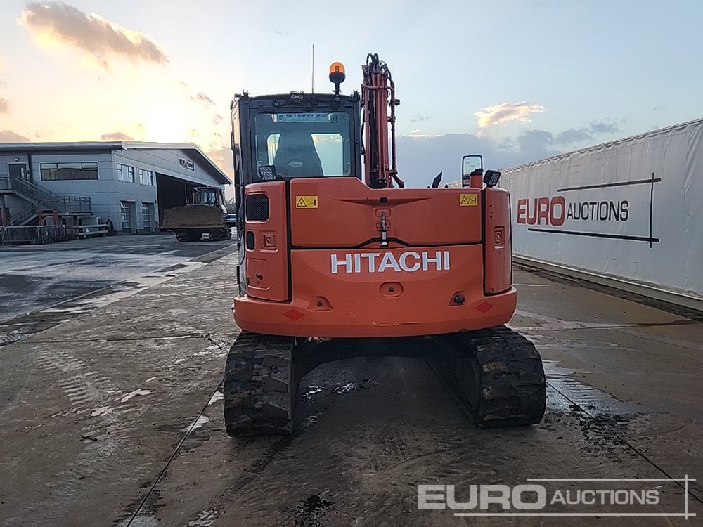 2016 Hitachi ZX85USB-5A - Мини багер: снимка 4 2016 Hitachi ZX85USB-5A - Мини багер: снимка 4