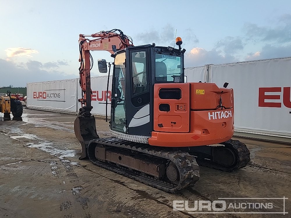 2016 Hitachi ZX85USB-5A - Мини багер: снимка 3 2016 Hitachi ZX85USB-5A - Мини багер: снимка 3