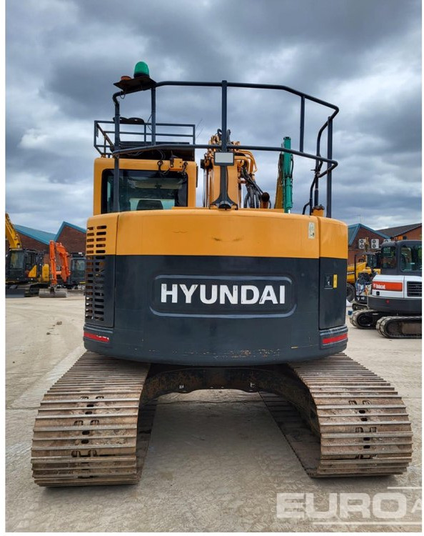 2016 Hyundai R125LCR-9A - Верижен багер: снимка 3 2016 Hyundai R125LCR-9A - Верижен багер: снимка 3