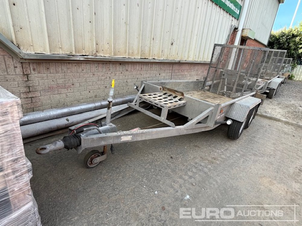 2016 Ifor Williams 2.7 Ton - Ремарке за строителна техника: снимка 1 2016 Ifor Williams 2.7 Ton - Ремарке за строителна техника: снимка 1