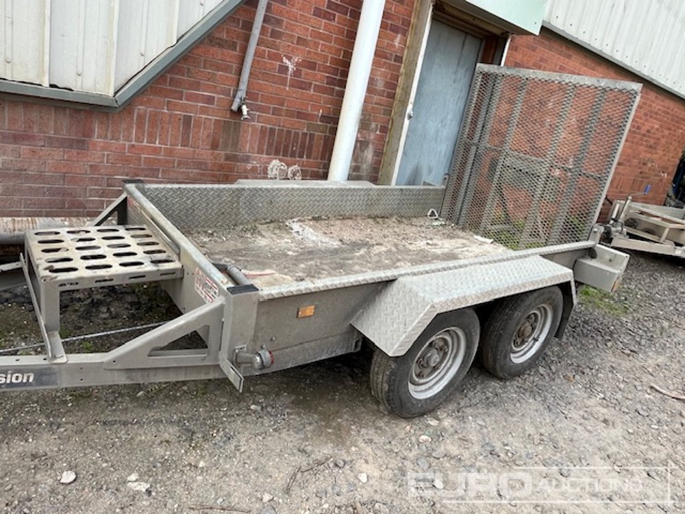 2016 Ifor Williams 2.7 Ton - Ремарке за строителна техника: снимка 1 2016 Ifor Williams 2.7 Ton - Ремарке за строителна техника: снимка 1
