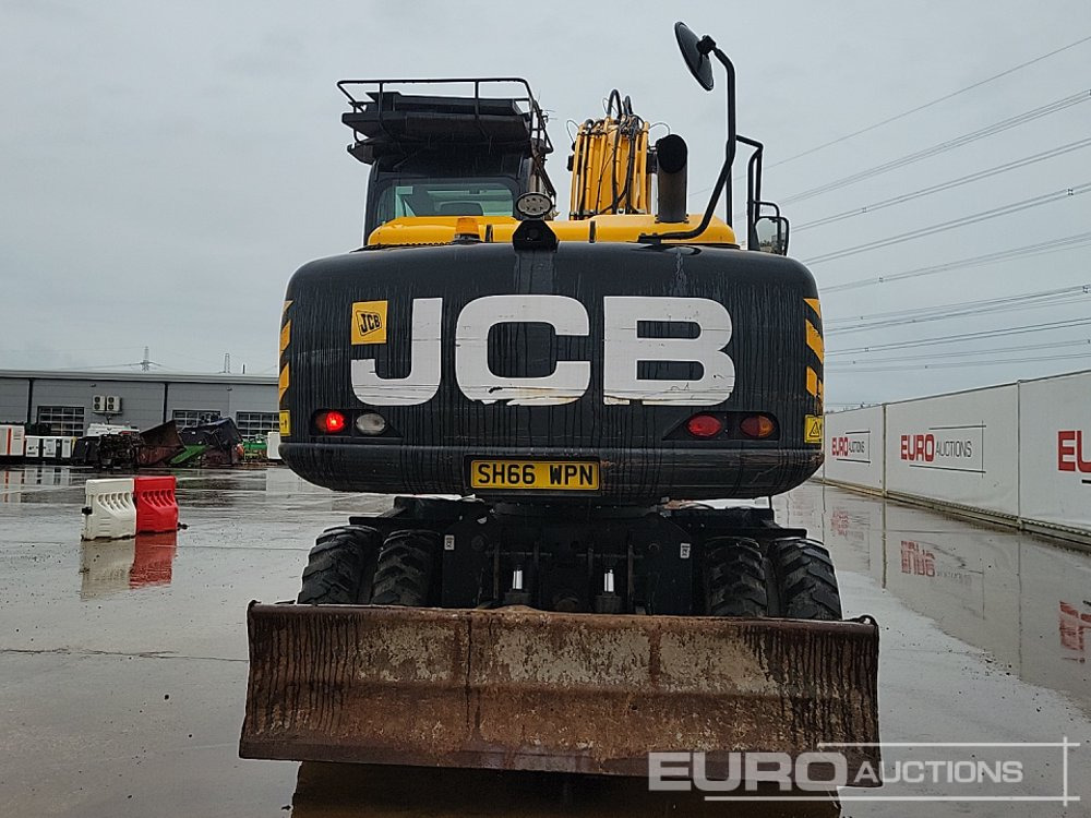2016 JCB JS145W - Колесен багер: снимка 4 2016 JCB JS145W - Колесен багер: снимка 4