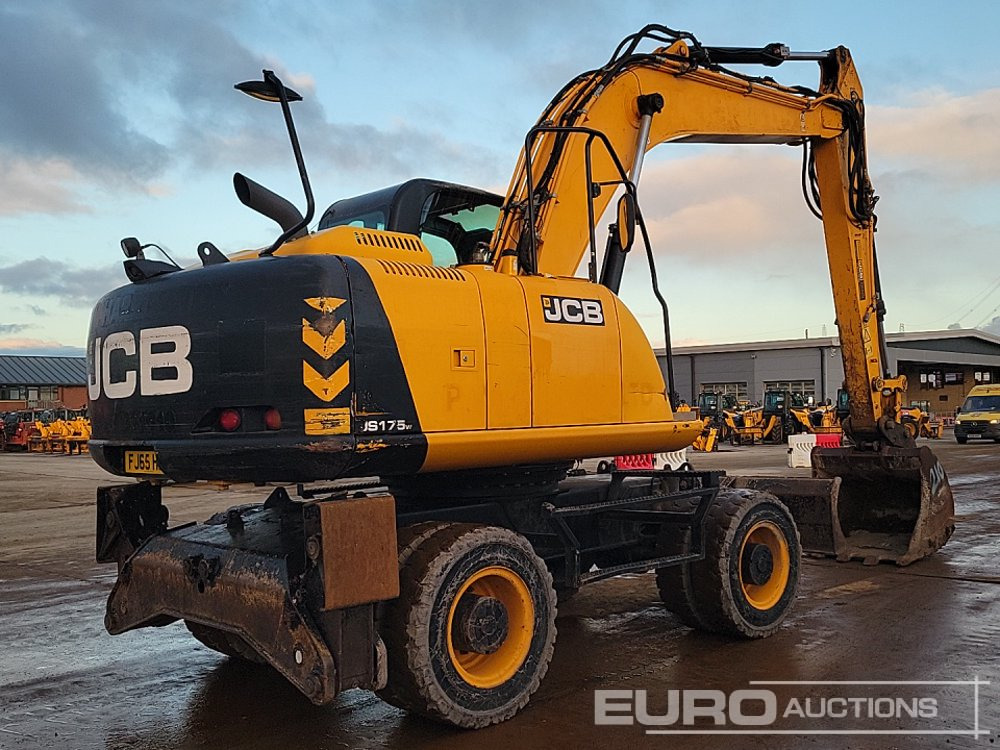 2016 JCB JS175WM - Колесен багер: снимка 5 2016 JCB JS175WM - Колесен багер: снимка 5