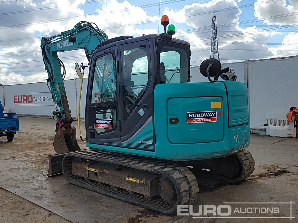 2016 Kobelco SK85MSR-3E - Мини багер: снимка 3 2016 Kobelco SK85MSR-3E - Мини багер: снимка 3