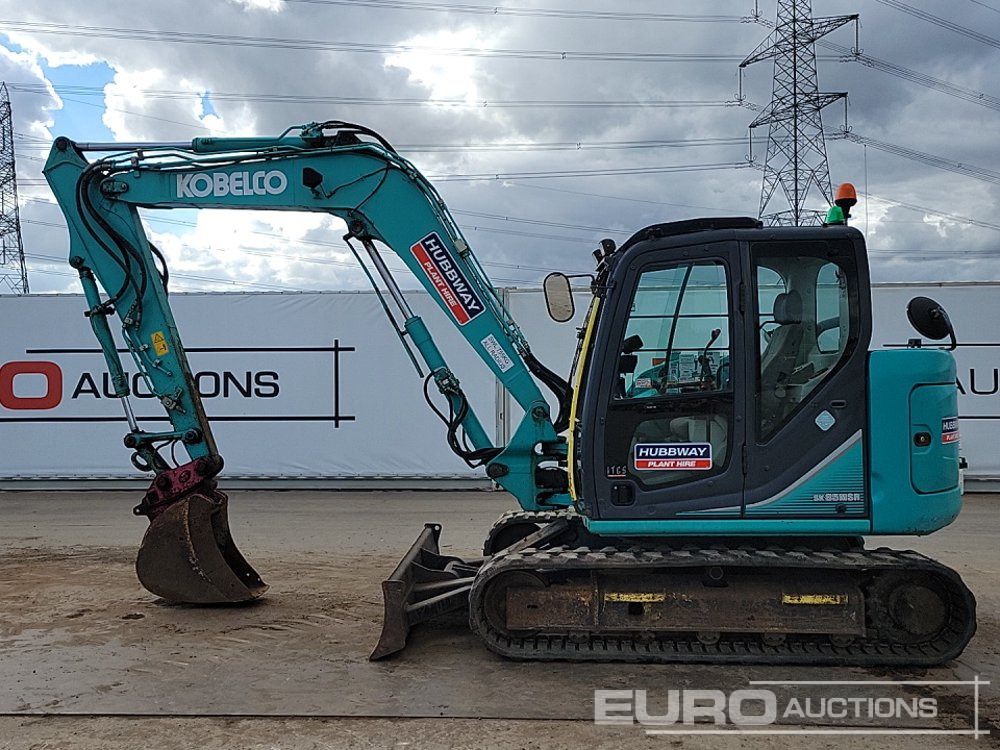 2016 Kobelco SK85MSR-3E - Мини багер: снимка 2 2016 Kobelco SK85MSR-3E - Мини багер: снимка 2