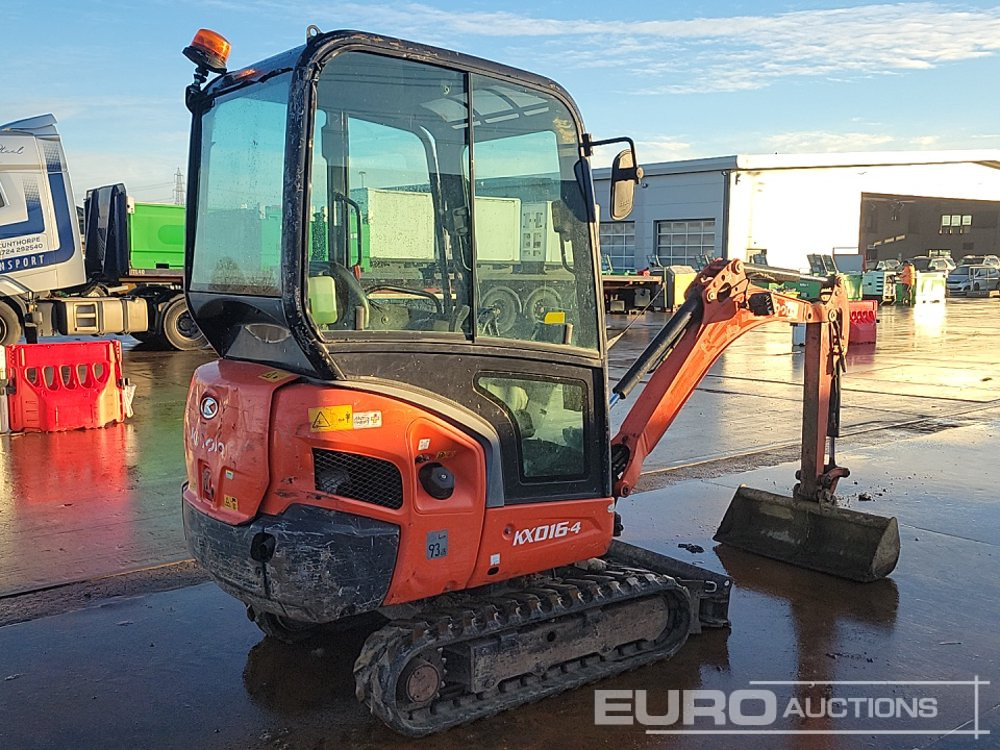2016 Kubota KX016-4 - Мини багер: снимка 5 2016 Kubota KX016-4 - Мини багер: снимка 5