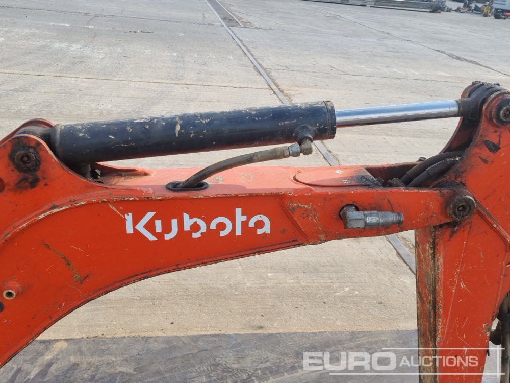 Мини багер 2016 Kubota U10-3: снимка 23