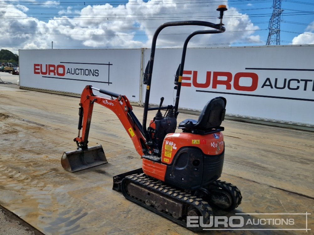 2016 Kubota U10-3 - Мини багер: снимка 3 2016 Kubota U10-3 - Мини багер: снимка 3