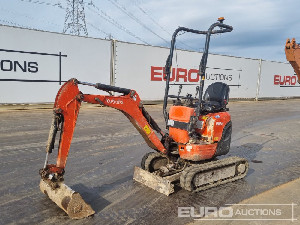 2016 Kubota U10-3 - Мини багер: снимка 1 2016 Kubota U10-3 - Мини багер: снимка 1
