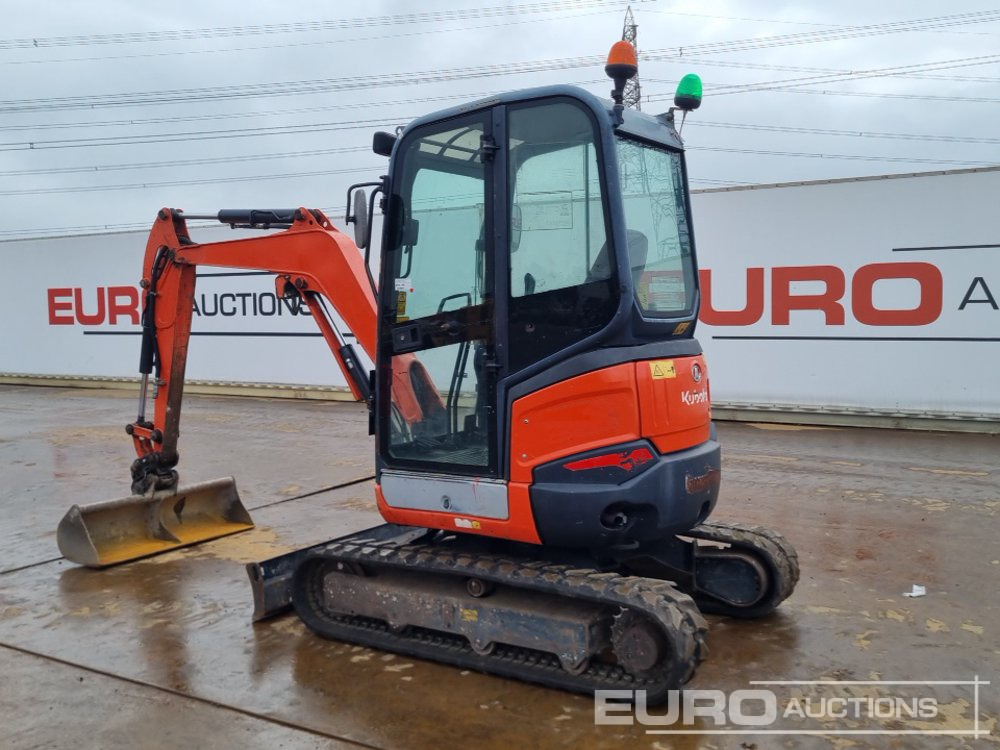 2016 Kubota U27-4 - Мини багер: снимка 3 2016 Kubota U27-4 - Мини багер: снимка 3