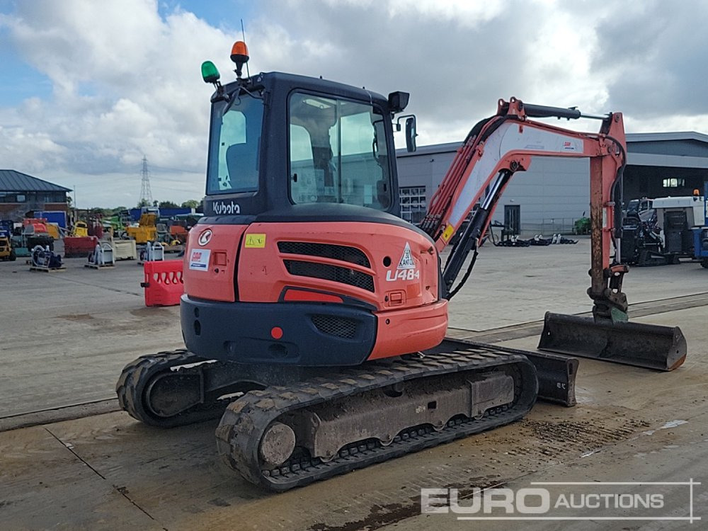 2016 Kubota U48-4 - Мини багер: снимка 5 2016 Kubota U48-4 - Мини багер: снимка 5