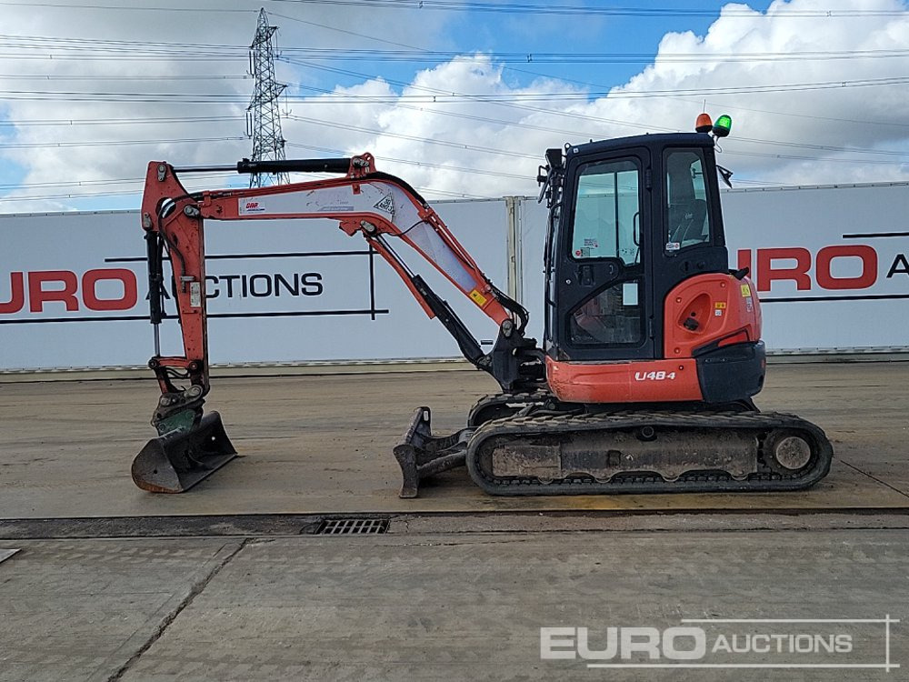 2016 Kubota U48-4 - Мини багер: снимка 2 2016 Kubota U48-4 - Мини багер: снимка 2