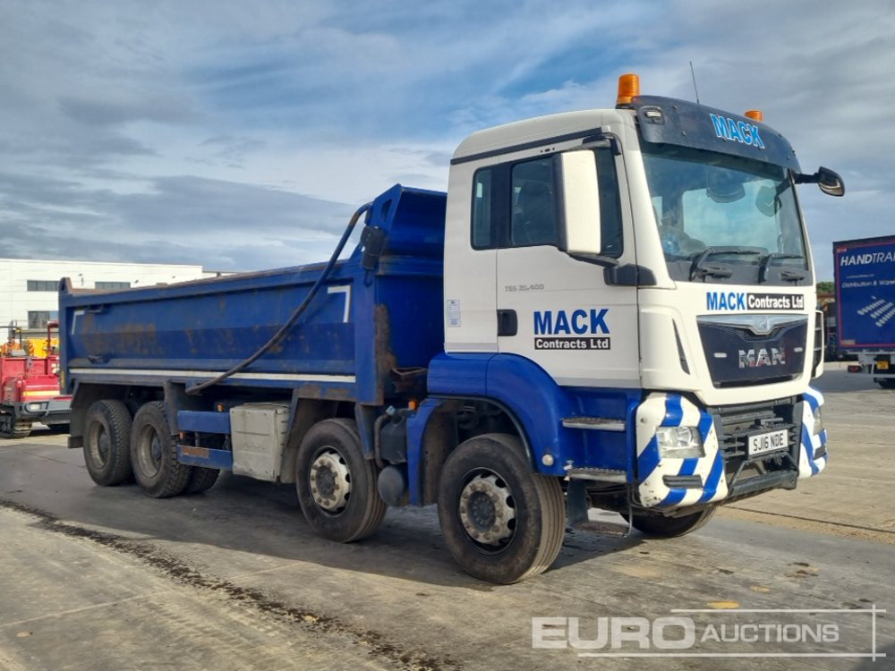 Самосвал камион 2016 MAN TGS 35.400: снимка 7