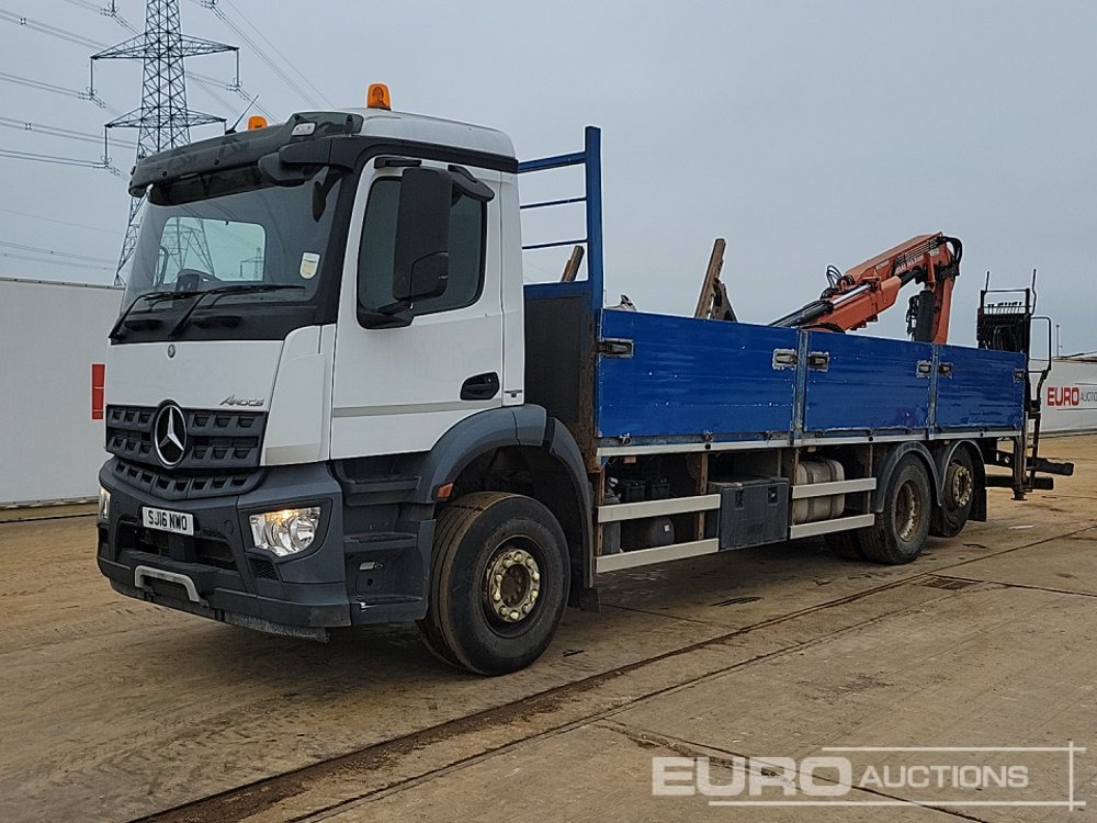 2016 Mercedes Arocs - Бордови камион: снимка 1 2016 Mercedes Arocs - Бордови камион: снимка 1