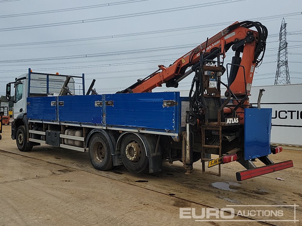 2016 Mercedes Arocs - Бордови камион: снимка 3 2016 Mercedes Arocs - Бордови камион: снимка 3