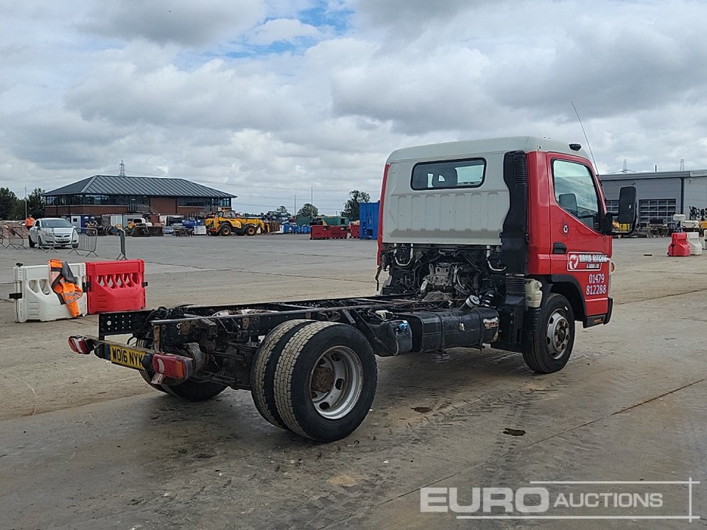 2016 Mitsubishi Fuso Canter - Шаси кабина: снимка 5 2016 Mitsubishi Fuso Canter - Шаси кабина: снимка 5
