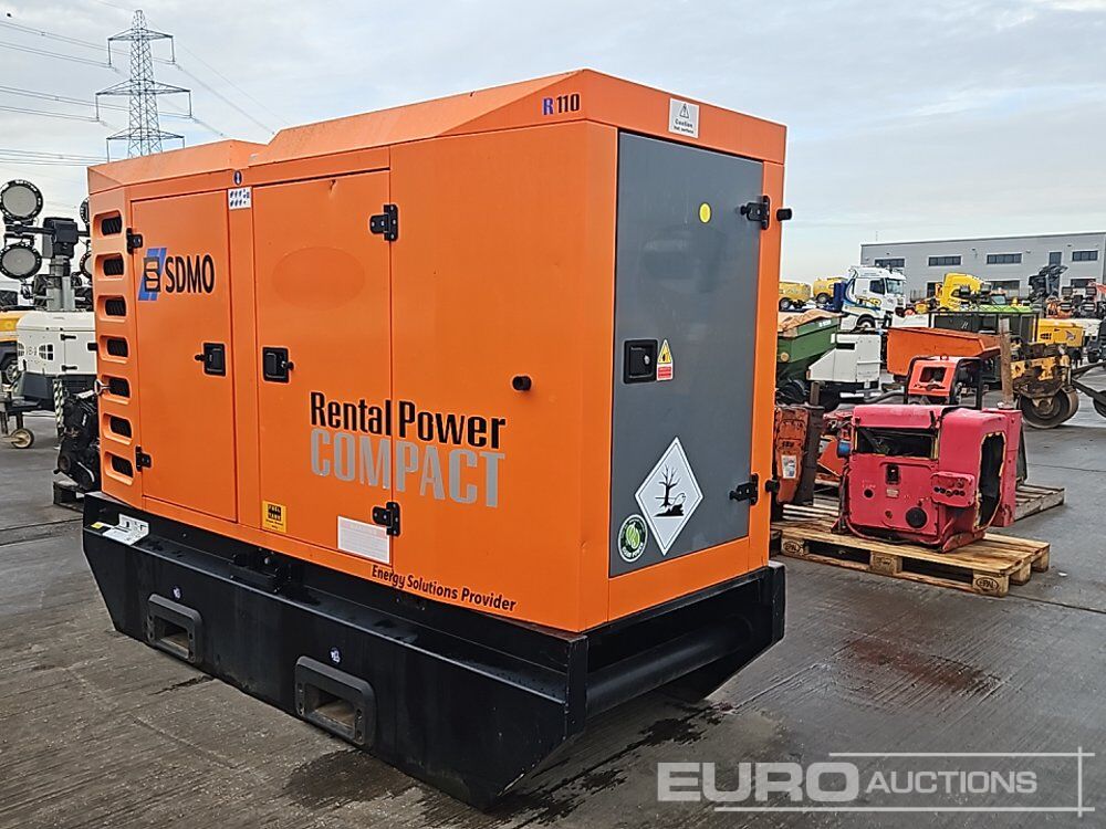 2016 SDMO R110C3 - Електрогенератор: снимка 5 2016 SDMO R110C3 - Електрогенератор: снимка 5