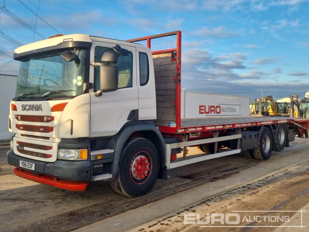 2016 Scania P320 - Бордови камион: снимка 1 2016 Scania P320 - Бордови камион: снимка 1