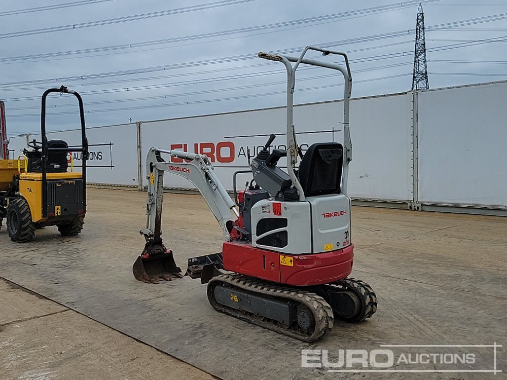 2016 Takeuchi TB210R - Мини багер: снимка 3 2016 Takeuchi TB210R - Мини багер: снимка 3