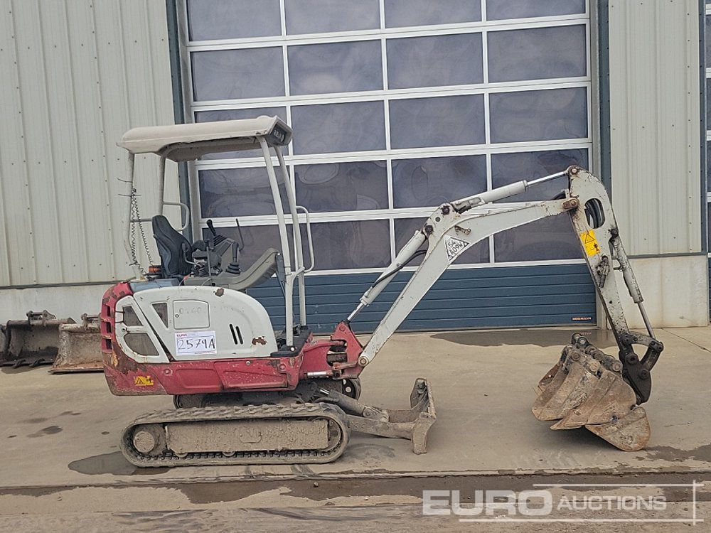 2016 Takeuchi TB216 - Мини багер: снимка 2 2016 Takeuchi TB216 - Мини багер: снимка 2