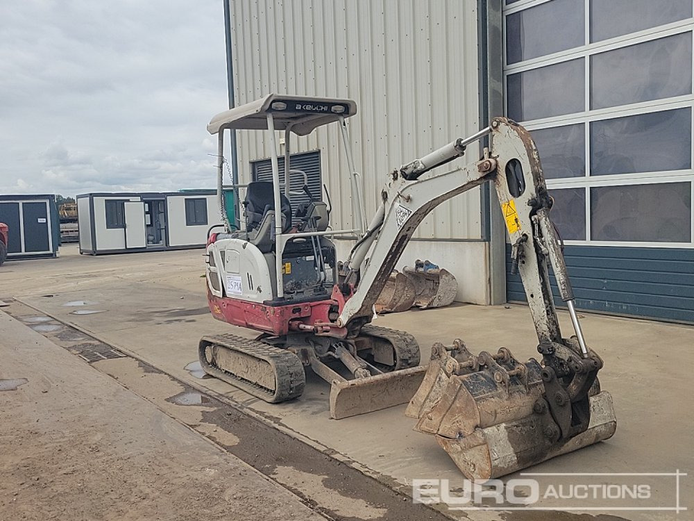 2016 Takeuchi TB216 - Мини багер: снимка 3 2016 Takeuchi TB216 - Мини багер: снимка 3