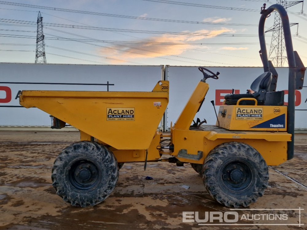 2016 Thwaites 3 Ton - Мини самосвал: снимка 2 2016 Thwaites 3 Ton - Мини самосвал: снимка 2