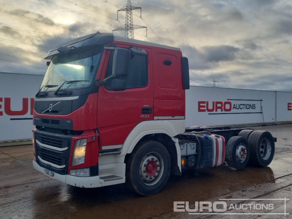 2016 Volvo FM450 - Шаси кабина: снимка 1 2016 Volvo FM450 - Шаси кабина: снимка 1