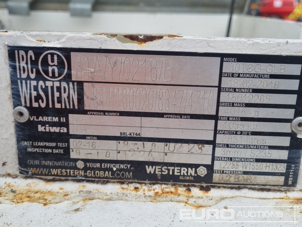 Резервоар за съхранение 2016 Western 30TCG-GLB: снимка 12 Резервоар за съхранение 2016 Western 30TCG-GLB: снимка 12