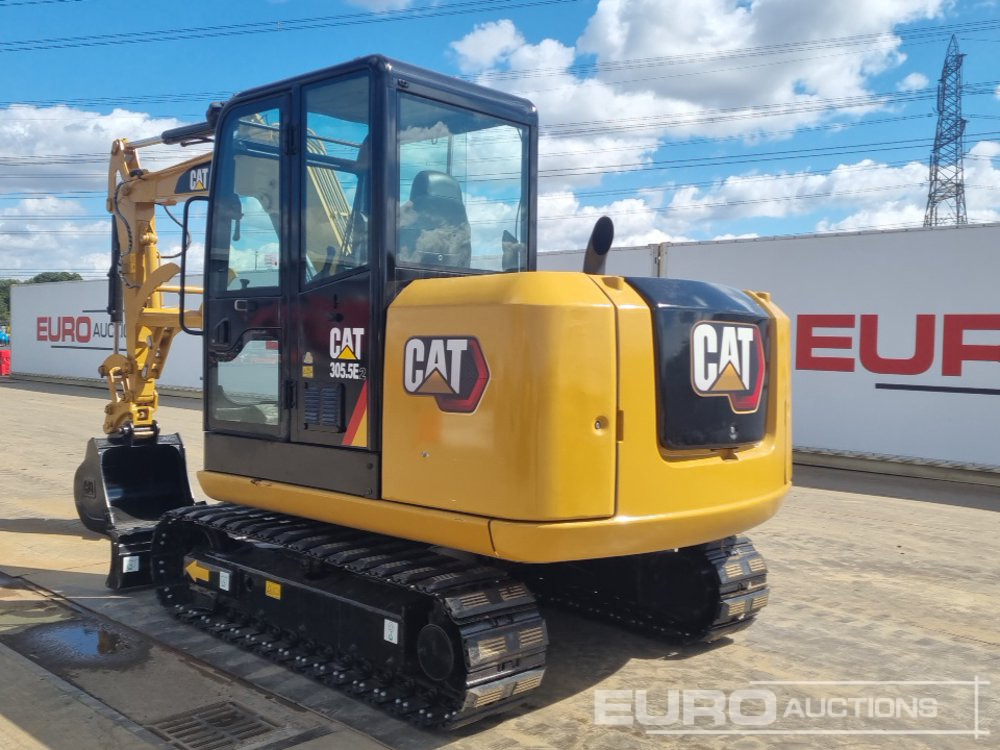 2017 CAT 305.5E2 - Мини багер: снимка 3 2017 CAT 305.5E2 - Мини багер: снимка 3