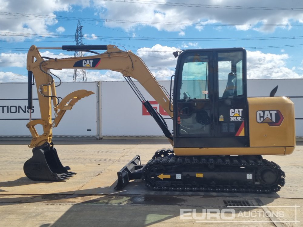 2017 CAT 305.5E2 - Мини багер: снимка 2 2017 CAT 305.5E2 - Мини багер: снимка 2