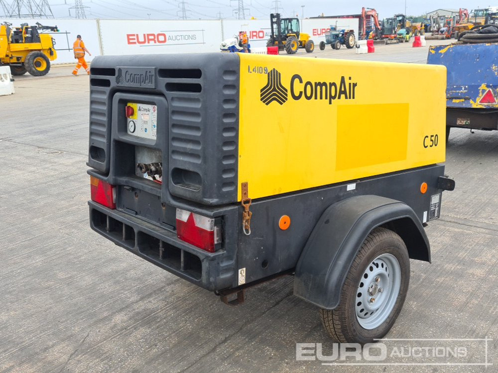 2017 Compair C50 - Компресор за въздух: снимка 5 2017 Compair C50 - Компресор за въздух: снимка 5