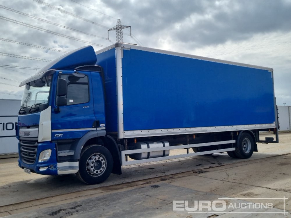 2017 DAF CF260 - Камион фургон: снимка 1 2017 DAF CF260 - Камион фургон: снимка 1