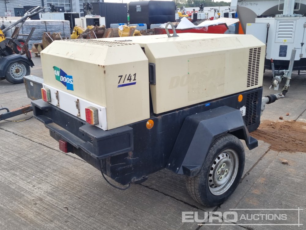 2017 Doosan 741 - Компресор за въздух: снимка 5 2017 Doosan 741 - Компресор за въздух: снимка 5